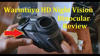 WARMTUYO HD Night Vision Binocular Review [upl. by Scrogan]