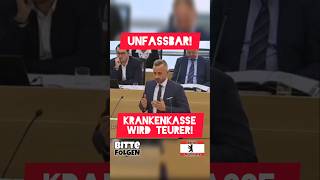 Krankenkasse unbezahlbar 👿👏 kosten beitrag krankenkasse shorts deutschland [upl. by Ellehsim449]