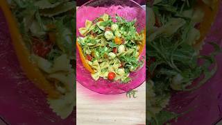 Bow Tie Pasta Salad pasta pastalover pastasalad salad foodshorts dinner recipe yum [upl. by Acysej]