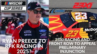 Ryan Preece To RFK Racing In 2025  Rick Ware Racing Sold [upl. by Nollaf]