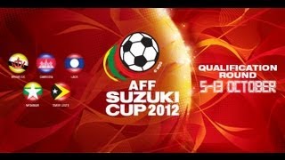 FULL MATCH Brunei vs Timor Leste  AFF Suzuki Cup 2012 Qualifying Round [upl. by Nonaihr]