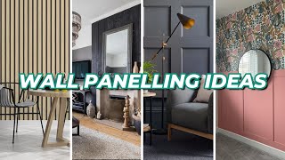 Top 45 Wall Panelling Ideas for your Home Space  Wall Panel Designs [upl. by Polard]