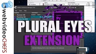 Install Plural Eyes Extension in Adobe Premiere CS 6 [upl. by Ferrel709]