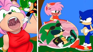 WAIT AMY SCOURGE IS NOT FOOD 🤰☠️ Sonic The Hedgehog Feast [upl. by Nnainot]