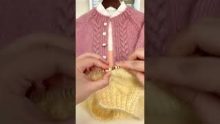 The weaving method of childrens sweaters儿童毛衣麻花的织法 [upl. by Sherburn358]