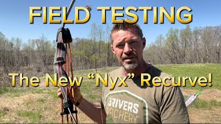 Field Testing The New “Nyx” Carbon Foam Core Recurve By 3Rivers Archery [upl. by Yrrej]