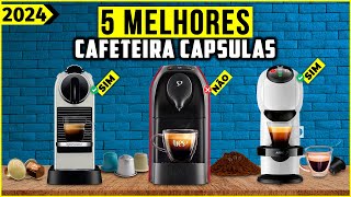 AS 5 MELHORES CAFETEIRA CÁPSULA CAFETEIRA DE CÁPSULA EM 2024 [upl. by Suivatnom]