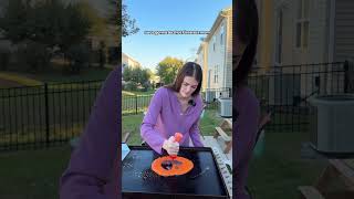 How did I do🎃👻 blackstonegriddle blackstone halloween outdoorcooking blackstonecooking mom [upl. by Kcim]