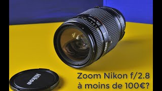 Réparation Objectif Nikon 3570 f28  eliminer la brume dans lobjectif [upl. by Lehet]