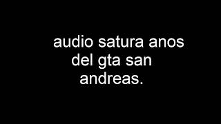 audio saturado gta san andreas [upl. by Leimaj]