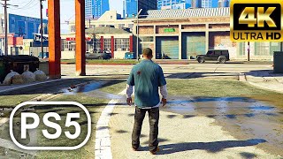 GTA 5 PS5 Gameplay 4K 60FPS [upl. by Fradin]