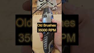 Dremel 4000 Brushes when to replace dremel dremelcarving dremelrotarytool [upl. by Amando]