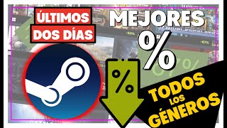 Los 25 MEJORES DESCUENTOS en STEAM TODOS LOS GENEROS y TODOS LOS GUSTOS [upl. by Ahsirak]