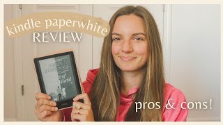 Kindle Paperwhite Review 2024  HONEST review one year later [upl. by Aicrag89]