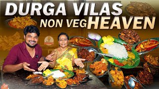 NONVEG HEAVEN IN HYDERABAD  Durga Vilas  5 Monkeys Food  Indian Street Food [upl. by Ablasor]