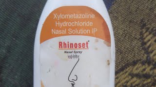 xylometazoline hydrochloride nasal solution ip [upl. by Sulihpoeht]