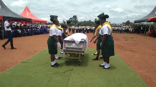 wow how the Adventist youth carry the casket [upl. by Atnuahc]