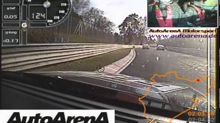 Nordschleife Onboard Taxifahrt AutoArena Motorsport [upl. by Dyun]