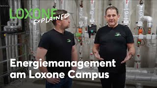 Energiemanagement amp Klimasteuerung am Loxone Campus  Loxone Explained  2023 4k [upl. by Reiser]