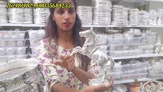 Antique german Silver pooja items wholesale shop direct from manufacturers [upl. by Timmy]