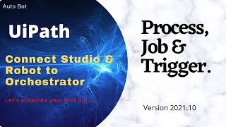 UiPath  How to connect UiPath to OrchestratorRun ProcessJobs amp TriggersUiPath Licensing [upl. by Dyl247]