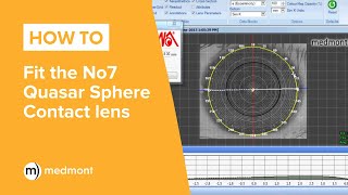 HowTo  Fit the No7 Quasar Sphere contact lens Studio 5 [upl. by Athena254]