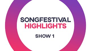 Songfestival Highlights  Show 1  Belgian Entry Tel Aviv 2019 [upl. by Ripp]