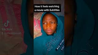 When watching a movie with Subtitles [upl. by Cassandra]