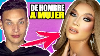 MAQUILLAJE DE HOMBRE A MUJER  Transformación Extrema 👨🏻👸  EDDURAF [upl. by Yttel]