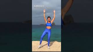 ¡Reduce tu cintura y elimina grasita alrededor reels waist women workout fitness fit girl [upl. by Ernaline]