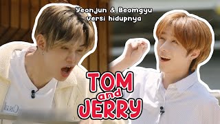 YEONJUN amp BEOMGYU VERSI HIDUPNYA TOM AND JERRY PART 2 [upl. by Sirred421]