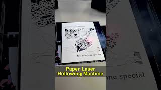 Explore the Art of Laser Hollowing on Cardboard – Perfect Patterns Every Timelaserengraving laser [upl. by Allana945]