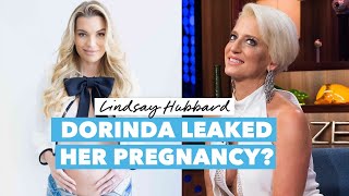 Dorinda Medley Called Out Over Lindsay Hubbard Pregnancy Leak [upl. by Adlen]