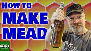 How to Make Mead at HOME Everything you Need to Make Your First Mead [upl. by Eeuqram]