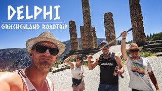 Mit dem 🚐 WOHNMOBIL durch GRIECHENLAND 🇬🇷│Delphi Tempel│Roadtrip│Van life│ [upl. by Ynohtnael]