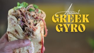 Best Homemade Gyro Recipe Easy and Delicious Greek Street Food [upl. by Aonehc]