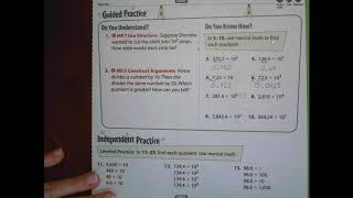 Lesson 61 Patterns for Dividing with Decimals [upl. by Dayiz20]