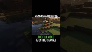 Create Diesel Generators mod Tutorial 11821201 minecraft java [upl. by Giovanni]