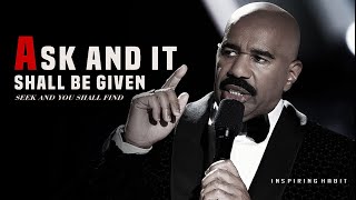 Steve Harvey Rags to Riches Testimony  You Have Not Because You Ask Not ask and it shall be given [upl. by Ainel]