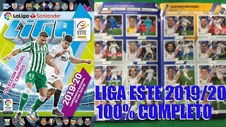 COLECCION LIGA ESTE 201920 CROMOS  100 COMPLETO [upl. by Acinomad]