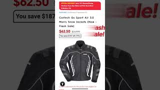 Motorhelmets Flash Sale Cortech Gx Sport Air 30 and Blitz 20 Mens Snowcross Jackets shortsvideo [upl. by Jarietta412]