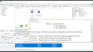 Mule 4  API led Connectivity and Application Network Experience API Process API and System API [upl. by Riedel]