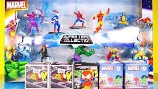 Marvel Superheroes Team Collection Unboxing Kidrobot Labbits Munnyworld Mystery Mini Toys Opening [upl. by Ennobe]