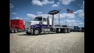 2015 Western Star 4900 Flatbed Sleeper Truck [upl. by Nosille553]