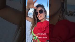 Alejandra Baigorria decidió celebrar su cumpleaños de una manera especial con un exclusivo viaje [upl. by Einnal603]