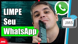 Como LIBERAR MUITO ESPAÇO no Android e iOS pelo WhatsApp [upl. by Eleahcim]