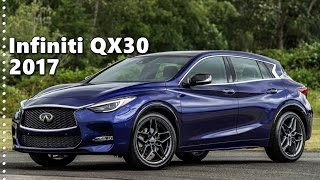 Infiniti QX30 2017  Driving Exterior Interior [upl. by Uthrop733]