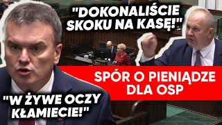 quotKłamieciequot Awantura o OSP Sosnowski Chcieliście ten system rozwalić [upl. by Reniti904]