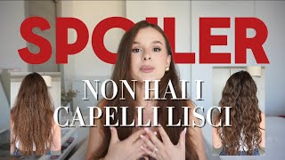 I TUOI CAPELLI NON SONO LISCI  segnali capelli mossi tagli amp prodotti da usare [upl. by Orsini87]