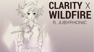 Wildfire Ｘ Clarity MASHUP【JubyPhonic】 [upl. by Kcirdor93]